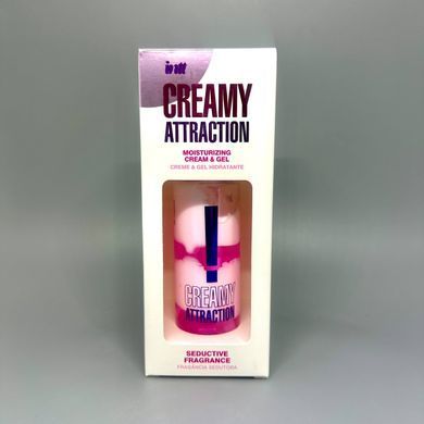 Увлажняющий крем-гель с афродизиаком 2в1 Intt Creamy Attraction Seduction 100 мл - фото