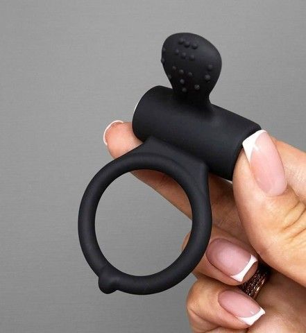 Эрекционное кольцо Dorcel Power Clit с вибрацией - фото