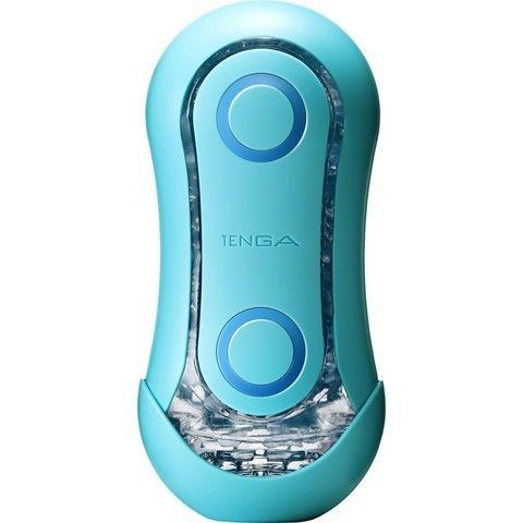 Мастурбатор Tenga FLIP ORB Ocean Blue блакитний - фото