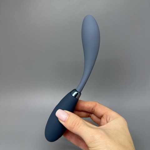 Satisfyer G-Spot Flex 3 Grey - вибратор для точки G - фото