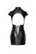 Платье Noir Handmade F309 Fantasy wetlook mini dress with lace up back S