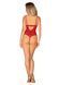 Эротическое боди Obsessive Ingridia crotchless teddy XS/S