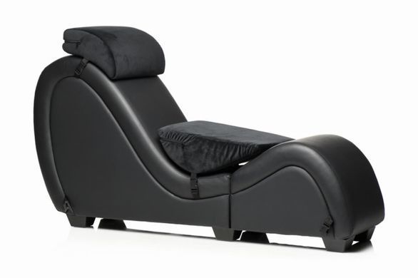 Секс-крісло з подушками Master Series Kinky Sex Lounge with Cushions Black