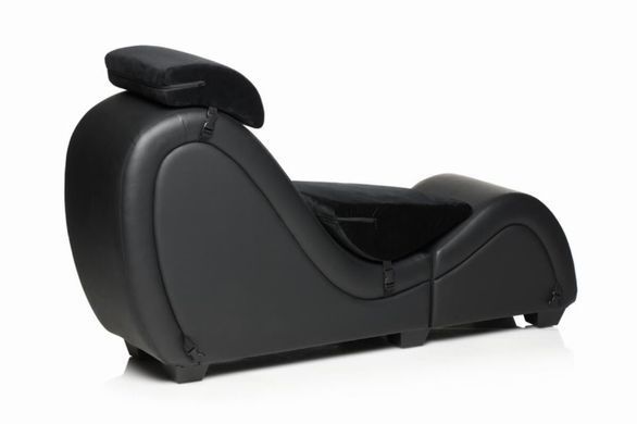 Секс-крісло з подушками Master Series Kinky Sex Lounge with Cushions Black