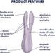 Satisfyer Threesome 2 Violet - вібратор для клітора - фото товару