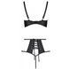 Комплект белья из экокожи Passion Tamaris Set black L/XL - фото товара