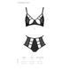 Комплект белья из экокожи Passion Tamaris Set black L/XL - фото товара