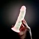 Фалоімітатор, що світиться, SilexD Johnny Pink Glow in the dark (15,4 см) - фото товару
