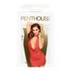 Мини-платье с хомутом и глубоким декольте Penthouse Heart Rob Red S/M