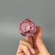 Скляна анальна пробка в формі каменя NS Novelties CRYSTAL GEM PINK (3 см) - фото товару