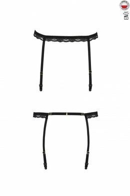 Пояс-стрепи для панчіх Passion Exclusive SHELLY GARTER BELT S/M