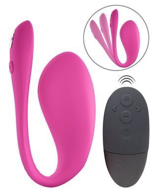 We-Vibe Jive 2 Electric Pink - смарт-виброяйцо с пультом - фото