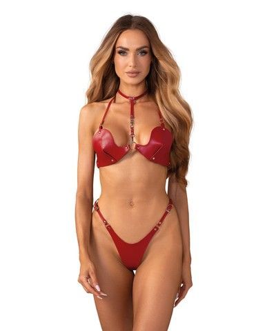 Еротичний комплект Obsessive Inferro 2-pcs set S/M/L - фото