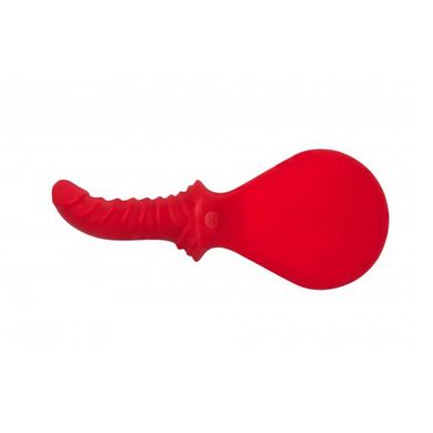 Красный фаллоимитатор с паддлом Fun Factory BUCK DICH (31 см) - фото