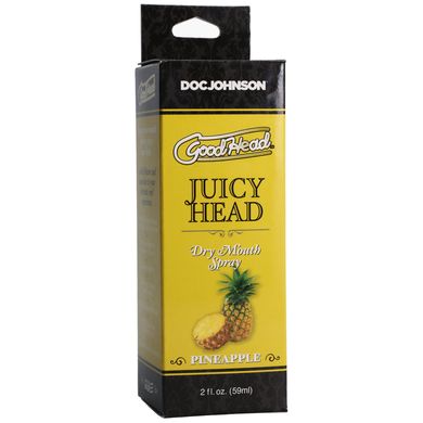 Doc Johnson GoodHead JUICY HEAD спрей для минета ананас (59 мл) - фото