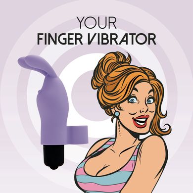 Вибратор на палец FeelzToys Magic Finger Vibrator фиолетовый - фото