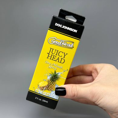 Doc Johnson GoodHead JUICY HEAD спрей для мінету ананас (59 мл) - фото