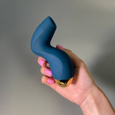 Вакуумний стимулятор клітора Svakom Pulse Pure Navy Blue - фото