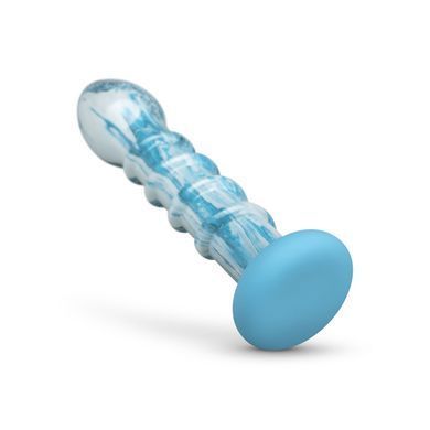 Скляний ділдо Gildo Ocean Wave Glass Dildo - фото