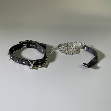 Нашийник Fetish Tentation Spikes and Leash - фото