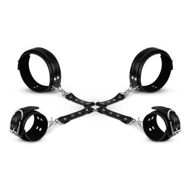 Крестовина БДСМ Bedroom Fantasies Cuffs & Hogtie Set - фото