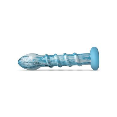 Скляний ділдо Gildo Ocean Wave Glass Dildo - фото