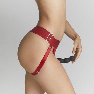 Труси для страпона Strap-On-Me Harnais Lingerie Unique One Size Red - фото