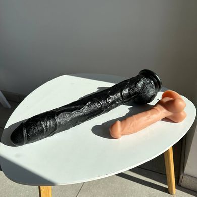 Фалоімітатор Doc Johnson Dick Rambone Cock Black (довжина 42 см, діам. 6 см) - фото