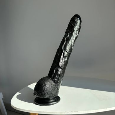 Фалоімітатор Doc Johnson Dick Rambone Cock Black (довжина 42 см, діам. 6 см) - фото