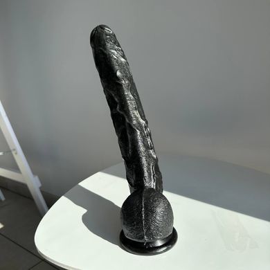 Фалоімітатор Doc Johnson Dick Rambone Cock Black (довжина 42 см, діам. 6 см) - фото