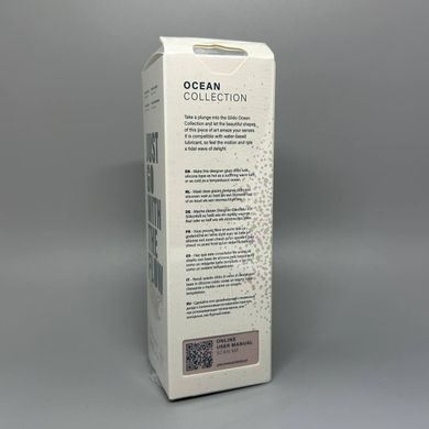 Скляний ділдо Gildo Ocean Wave Glass Dildo - фото