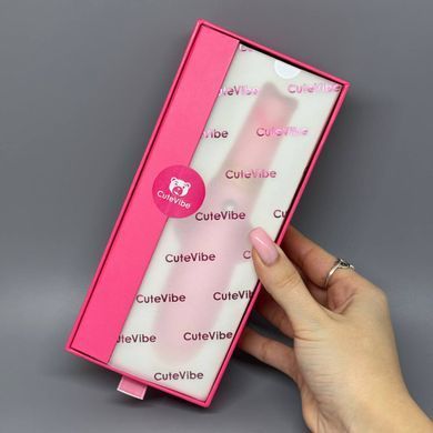 Вакуумний вібратор-лисичка KissToy CuteVibe Foxy Pink - фото