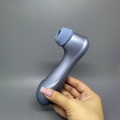 Satisfyer Pro 2 Generation 2 Battery Series Light Blue - вакуумный стимулятор клитора голубой - фото
