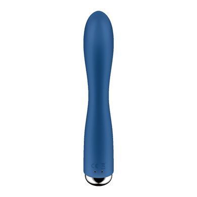 Satisfyer Spinning Rabbit 1 Blue - вібратор-кролик з ротацією - фото