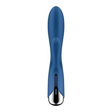 Satisfyer Spinning Rabbit 1 Blue - вібратор-кролик з ротацією - фото
