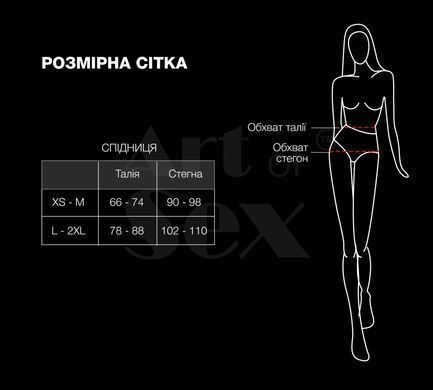Шортики Art of Sex Kylie чорні мокрий оксамит XS-M