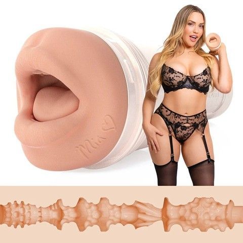 Мастурбатор рот Fleshlight Girls Mia Malkova Headshot - фото