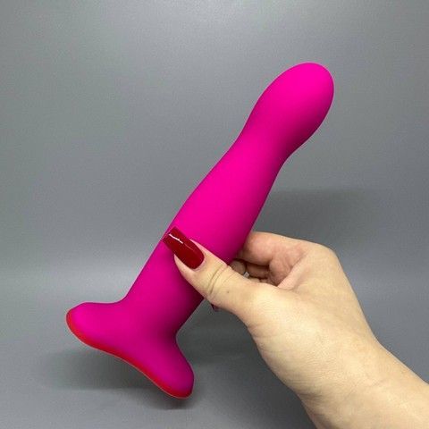 Фалоімітатор Fun Factory Limba flex L Magenta (18,1 см) малиновий (м'яте паковання) - фото