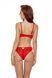 Комплект білизни Passion DENELIA SET red S/M - фото товару