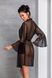 Эротический пеньюар Passion LOVELIA PEIGNOIR black XXL/XXXL