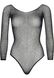 Эротическое боди Leg Avenue Crystalized fishnet bodysuit Black OS