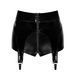 Шорти жіночі Noir Handmade F325 Glam suspender wetlook and vinyl shorts M
