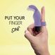 Вибратор на палец FeelzToys Magic Finger Vibrator фиолетовый - фото товара
