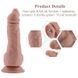 Фаллоимитатор двойной для секс-машин Hismith 9.8" Double Penetrator Silicone Dildo, Телесный