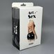 Виниловое платье с открытой спиной Art of Sex Jaklin черное XS-M