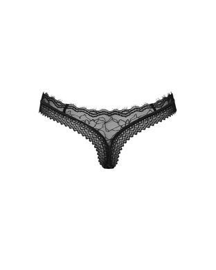 Трусики Obsessive Medilla thong XS/S черные