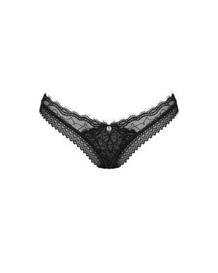 Трусики Obsessive Medilla thong XS/S черные