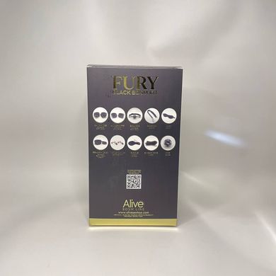 Набор БДСМ аксессуаров Alive FURY Black BDSM Kit (11 pcs) - фото
