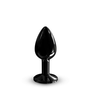 Анальна страза Dorcel Diamond Plug BLACK S (2,7 см) - фото