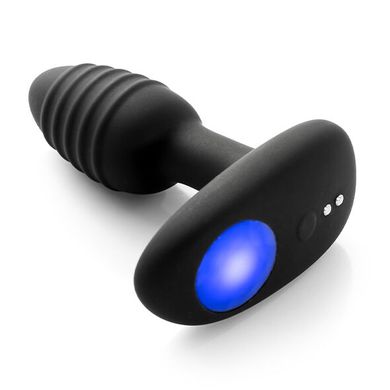 Интерактивная анальная пробка KIIROO OhMiBod Lumen 3,3 см - фото